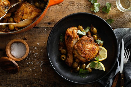 Chicken with Green Olives