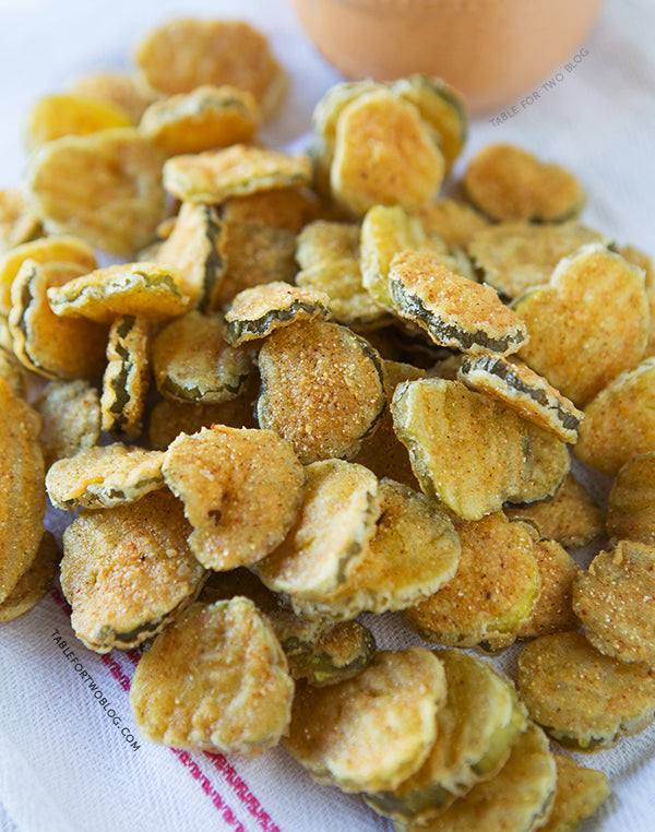 Fried Sweet Pickle Chips