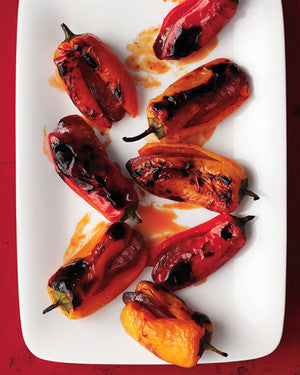 Chorizo-Stuffed Pickled Sweet Peppers