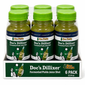 6 pack - Doc's Dillixer Fermented Pickle Juice Shots