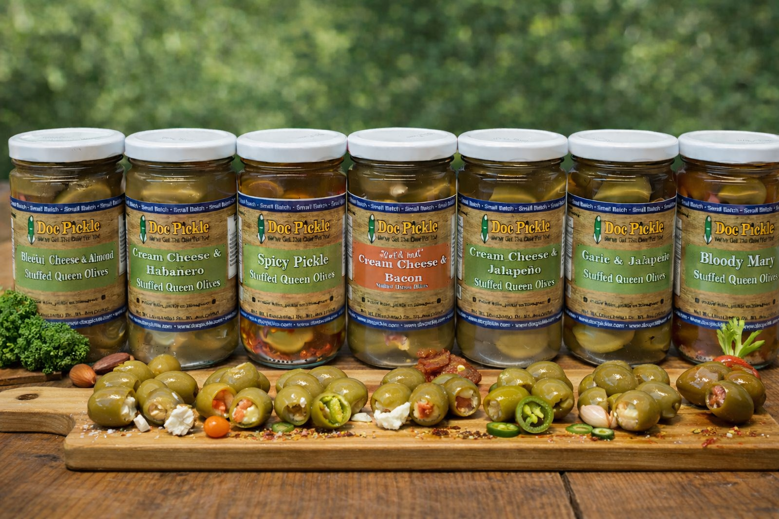 Stuffed Olive Sampler Pack (Small Batch)