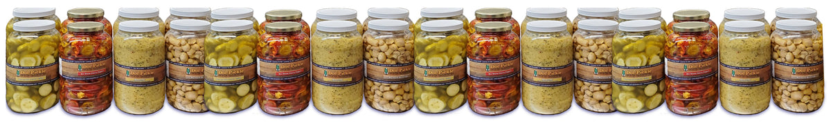 Doc pickle llc rows of jars footer 34b8249c 6520 44c7 b30f 6e1d2f8f5e74