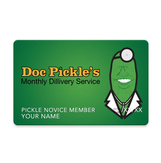 Doc Pickle's Monthly Dillivery Service — Plan #1: Pickle Novice Membership - Doc Pickle