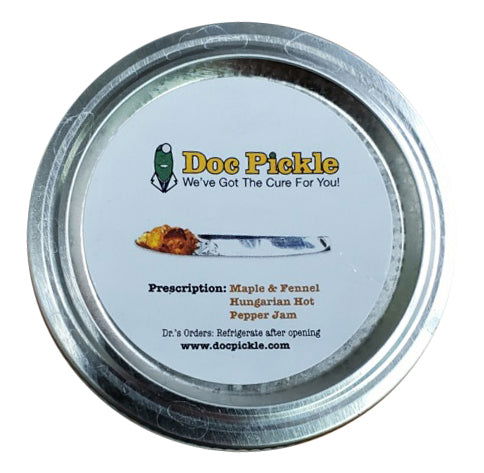 Maple & Fennel Hungarian Hot Pepper Jam - Doc Pickle