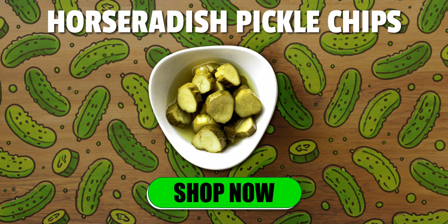 Horseradish Pickle Chips