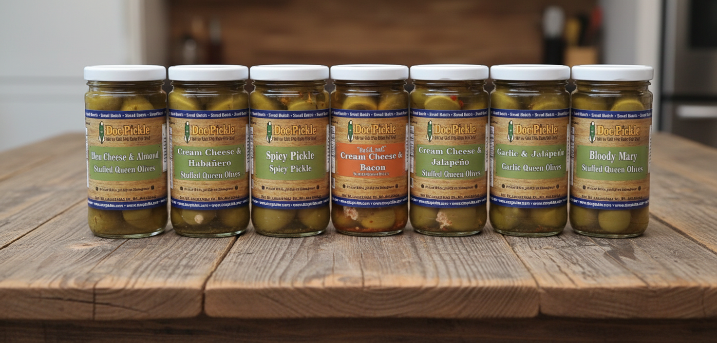 Stuffed Olive Sampler Pack (Small Batch)