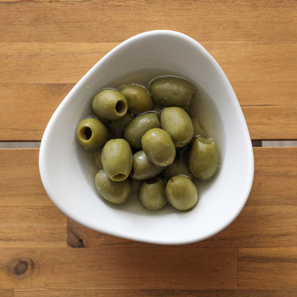 Green Queen Pitted Olives