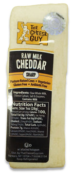 Raw Milk Cheddar (Certified Kosher)